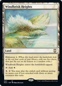 Windbrisk Heights - Commander: Streets of New Capenna - Magic: The Gathering card
