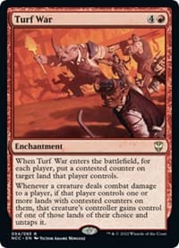 Turf War - Commander: Streets of New Capenna - Magic: The Gathering card