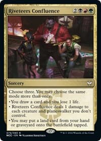 Riveteers Confluence - Commander: Streets of New Capenna - Magic: The Gathering card
