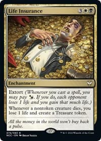Life Insurance - Commander: Streets of New Capenna - Magic: The Gathering card