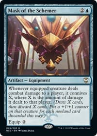 Mask of the Schemer - Commander: Streets of New Capenna - Magic: The Gathering card