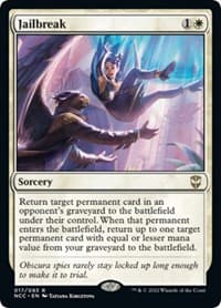 Jailbreak - Commander: Streets of New Capenna - Magic: The Gathering card