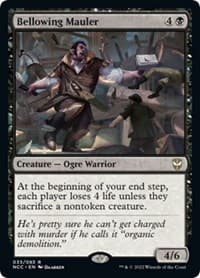 Bellowing Mauler - Commander: Streets of New Capenna - Magic: The Gathering card