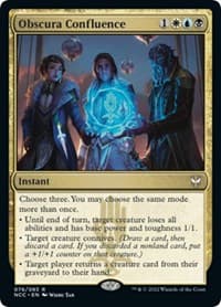 Obscura Confluence - Commander: Streets of New Capenna - Magic: The Gathering card