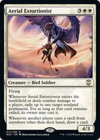 Aerial Extortionist - Commander: Streets of New Capenna - Magic: The Gathering card