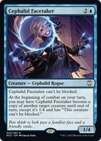 Cephalid Facetaker - Commander: Streets of New Capenna - Magic: The Gathering card