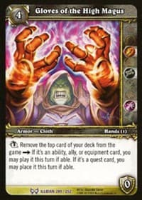 Gloves of the High Magus - The Hunt for Illidan - WoW card