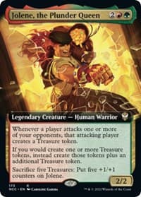 Jolene, the Plunder Queen (Extended Art) - Commander: Streets of New Capenna - Magic: The Gathering card