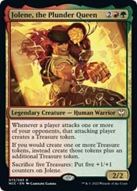 Jolene, the Plunder Queen - Commander: Streets of New Capenna - Magic: The Gathering card
