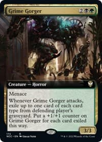 Grime Gorger (Extended Art) - Commander: Streets of New Capenna - Magic: The Gathering card
