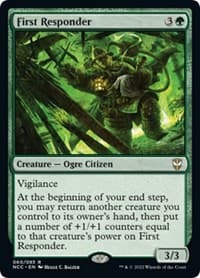 First Responder - Commander: Streets of New Capenna - Magic: The Gathering card