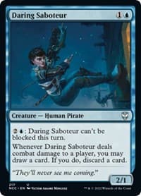 Daring Saboteur - Commander: Streets of New Capenna - Magic: The Gathering card