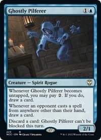 Ghostly Pilferer - Commander: Streets of New Capenna - Magic: The Gathering card