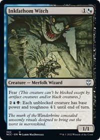 Inkfathom Witch - Commander: Streets of New Capenna - Magic: The Gathering card