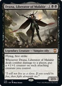 Drana, Liberator of Malakir - Commander: Streets of New Capenna - Magic: The Gathering card