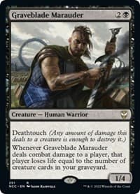 Graveblade Marauder - Commander: Streets of New Capenna - Magic: The Gathering card