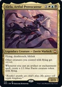 Alela, Artful Provocateur - Commander: Streets of New Capenna - Magic: The Gathering card