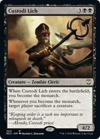 Custodi Lich - Commander: Streets of New Capenna - Magic: The Gathering card