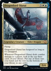 Dragonlord Ojutai - Commander: Streets of New Capenna - Magic: The Gathering card