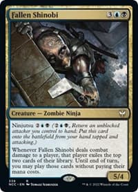 Fallen Shinobi - Commander: Streets of New Capenna - Magic: The Gathering card