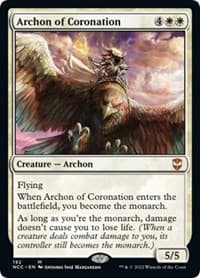 Archon of Coronation - Commander: Streets of New Capenna - Magic: The Gathering card