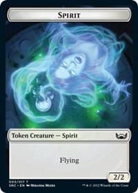 Spirit Token - Streets of New Capenna - Magic: The Gathering card