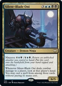 Silent-Blade Oni - Commander: Streets of New Capenna - Magic: The Gathering card