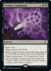 Profane Command - Commander: Streets of New Capenna - Magic: The Gathering card