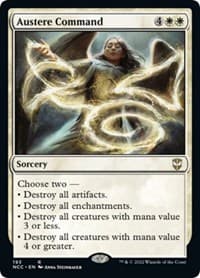 Austere Command - Commander: Streets of New Capenna - Magic: The Gathering card