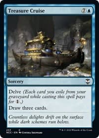 Treasure Cruise - Commander: Streets of New Capenna - Magic: The Gathering card