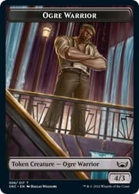 Ogre Warrior Token - Streets of New Capenna - Magic: The Gathering card
