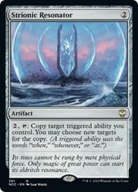 Strionic Resonator - Commander: Streets of New Capenna - Magic: The Gathering card