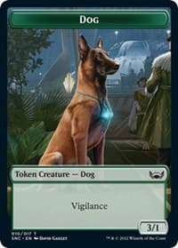 Dog Token - Streets of New Capenna - Magic: The Gathering card