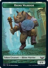 Rhino Warrior Token - Streets of New Capenna - Magic: The Gathering card