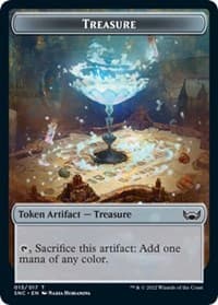 Treasure Token (013) - Streets of New Capenna - Magic: The Gathering card