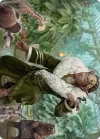 Rumor Gatherer Art Card - Art Series: Streets of New Capenna - Magic: The Gathering card