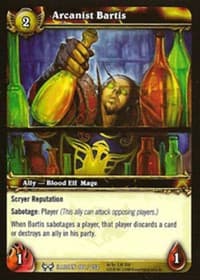 Arcanist Bartis - The Hunt for Illidan - WoW card