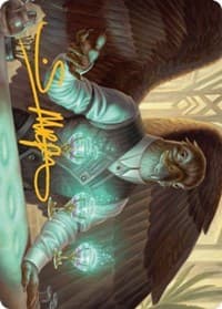 Speakeasy Server Art Card (Gold-Stamped Signature) - Art Series: Streets of New Capenna - Magic: The Gathering card