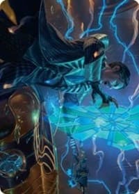 Brokers Veteran Art Card - Art Series: Streets of New Capenna - Magic: The Gathering card