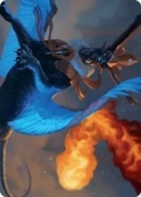 Disdainful Stroke Art Card - Art Series: Streets of New Capenna - Magic: The Gathering card
