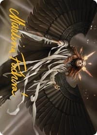 Angel of Suffering Art Card (Gold-Stamped Signature) - Art Series: Streets of New Capenna - Magic: The Gathering card