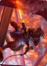 Plasma Jockey Art Card - Art Series: Streets of New Capenna - Magic: The Gathering card