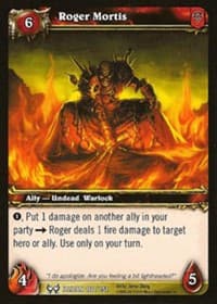 Roger Mortis - The Hunt for Illidan - WoW card