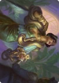 Venom Connoisseur Art Card - Art Series: Streets of New Capenna - Magic: The Gathering card