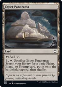 Esper Panorama - Commander: Streets of New Capenna - Magic: The Gathering card
