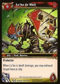 Lu'ka de Wall - The Hunt for Illidan - WoW card