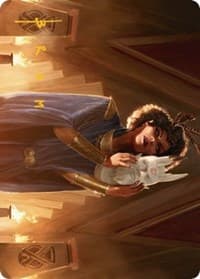 Cormela, Glamour Thief Art Card (Gold-Stamped Signature) - Art Series: Streets of New Capenna - Magic: The Gathering card