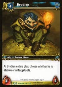 Brodien - The Hunt for Illidan - WoW card