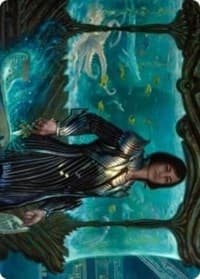 Lagrella, the Magpie Art Card - Art Series: Streets of New Capenna - Magic: The Gathering card
