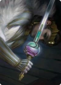 Luxior, Giada's Gift Art Card - Art Series: Streets of New Capenna - Magic: The Gathering card